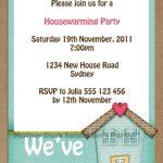 Printable Housewarming Party Invitations Free